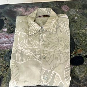 Monstera Mens Dress Shirt